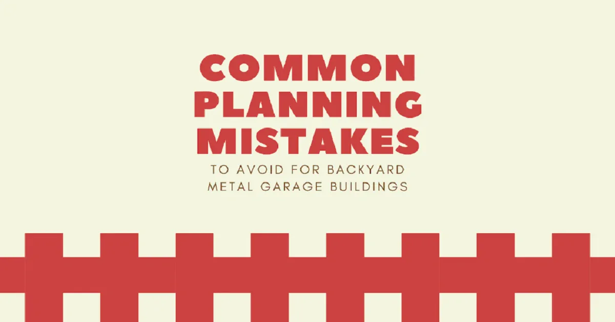 Metal garage buildings